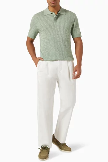 Polo Shirt in Knit