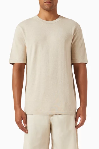 T-shirt in Organic Cotton Knit