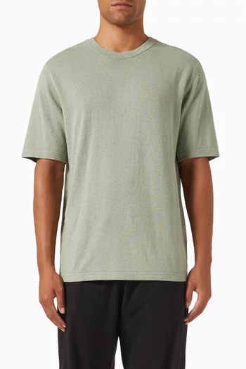T-shirt in Organic Cotton Knit