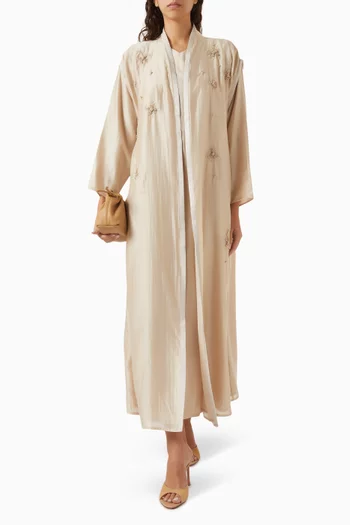 Bead-embellished Abaya