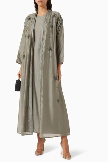 Bead-embellished Abaya