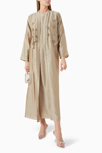Bead-embellished Abaya