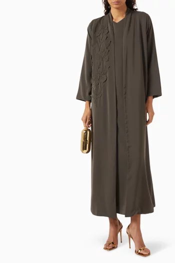 Bead-embellished Abaya