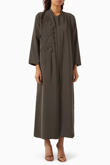 Bead-embellished Abaya