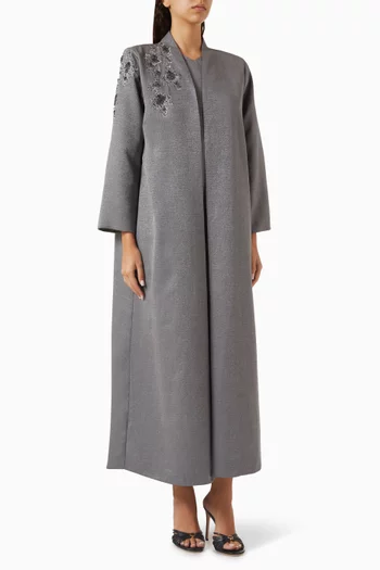 Bead-embellished Abaya
