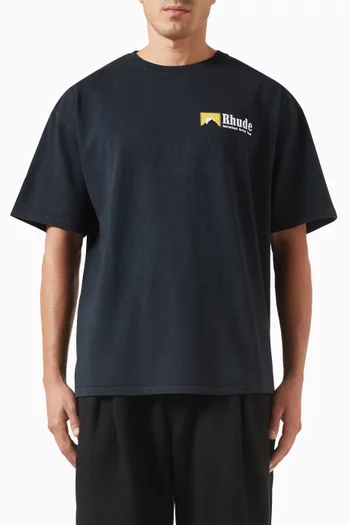 International Racing Logo T-shirt in Cotton