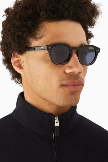 Riley D-frame Sunglasses in Acetate