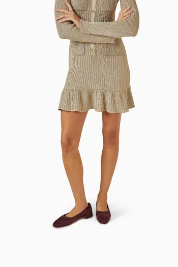 Sweetie Jane Ballerina Shoes in Veau Velours