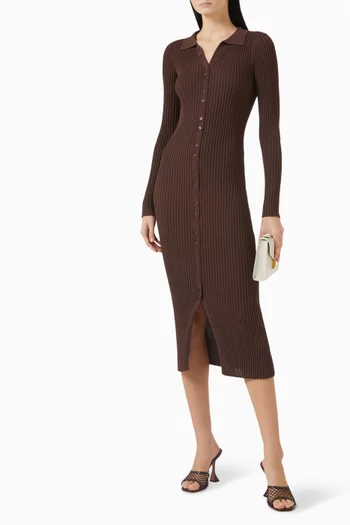 Keani Midi Dress in Knit