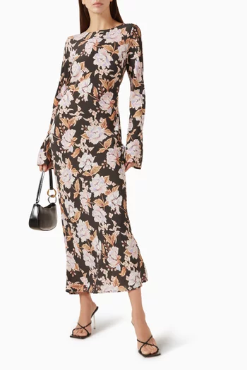 Willow Floral-print Maxi Dress
