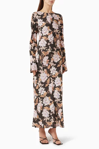 Willow Floral-print Maxi Dress