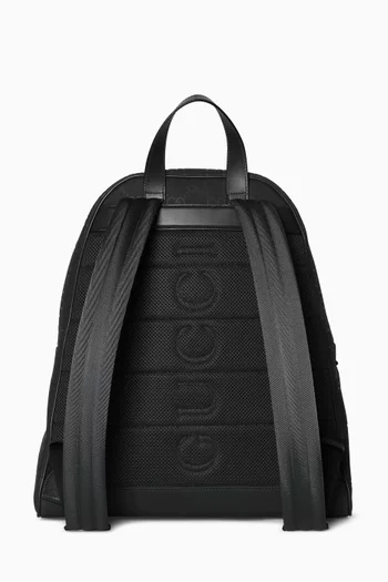 Medium Edge Backpack in GG Rubber Fabric