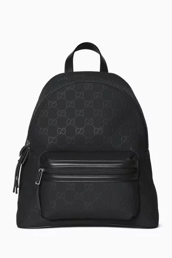 Medium Edge Backpack in GG Rubber Fabric