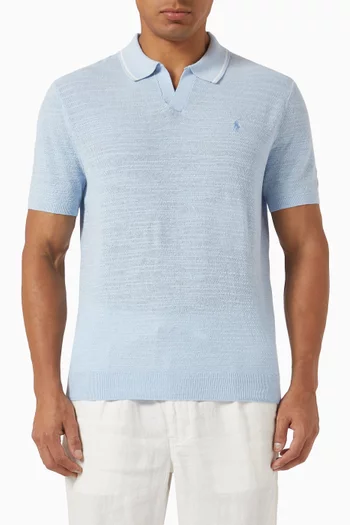 Polo Pony Polo Shirt in Knit
