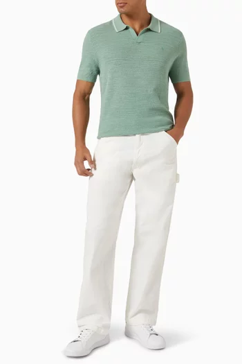 Polo Pony Polo Shirt in Knit