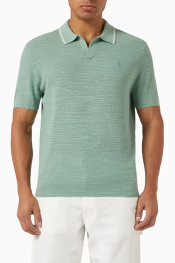 Polo Pony Polo Shirt in Knit