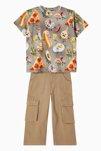 Riley Graphic-print T-shirt in Organic Cotton