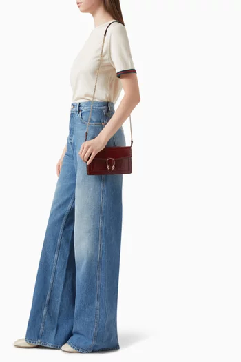 Dionysus Wallet on Chain in Patent Leather