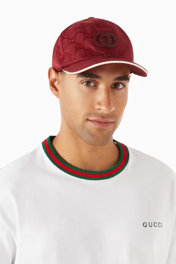 GG Baseball Cap in Nylon