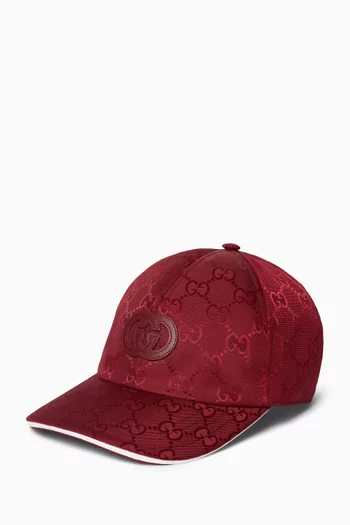 GG Baseball Cap in Nylon
