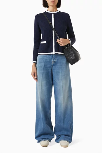 Wide-leg Jeans in Denim