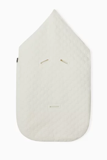 كيس نوم مطرز بشعار حرفي GG‏ مبطن قطن