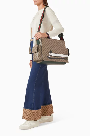 Large Printed GG Changing Bag