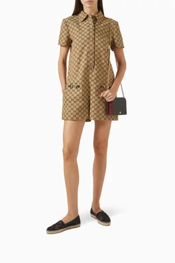 GG Crystal-embellished Espadrilles in Mesh