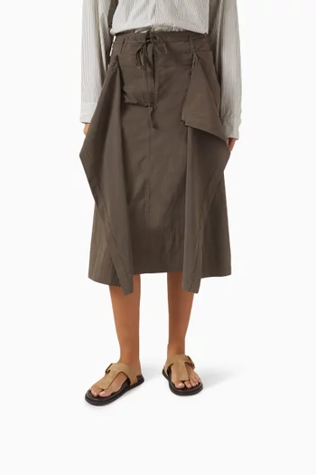 T-strap Sandals in Suede