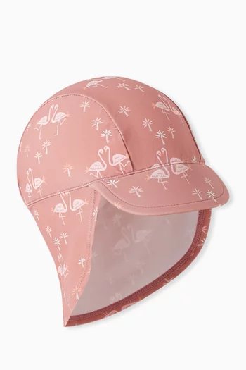 Printed UV Protection Cap in Recycled Nylon