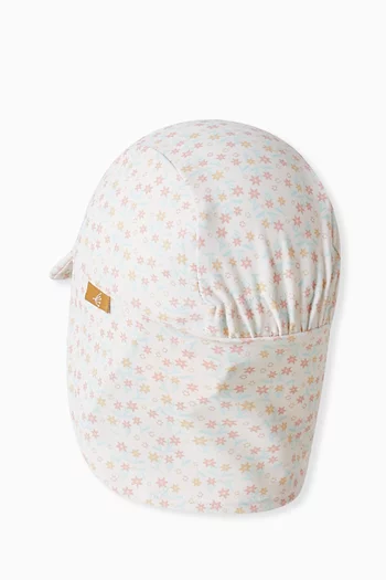 Printed UV Protection Cap in Recycled Nylon