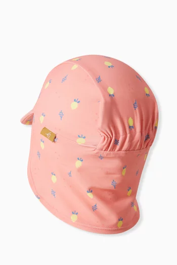 Printed UV Protection Cap in Recycled Nylon