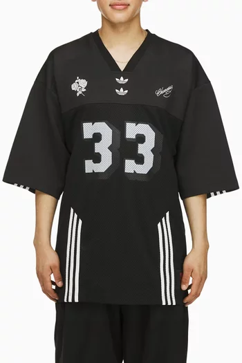 x Willy Chavarria Football Jersey in Mesh