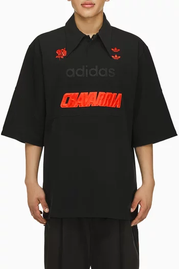 x Willy Chavarria Polo Shirt in Cotton-piqué