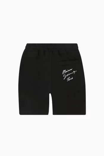 Logo Shorts in Cotton