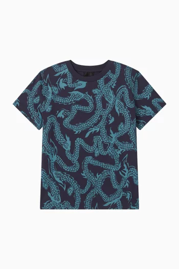 Dragon T-shirt in Cotton
