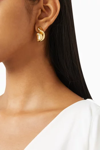 Estelle Earrings 14kt Gold-plated Brass