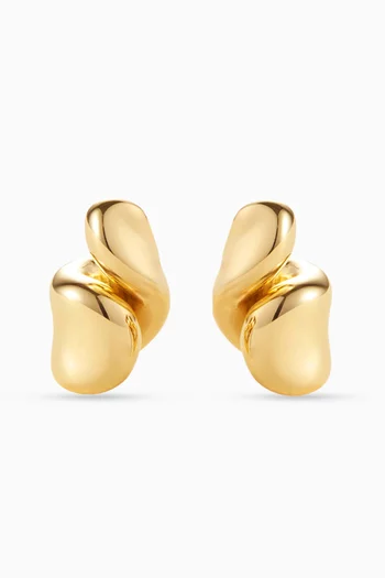 Estelle Earrings 14kt Gold-plated Brass
