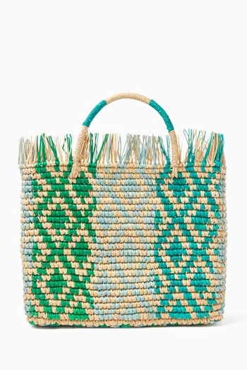 Maxi Canasta Mexicana Tote Bag in Toquilla Straw