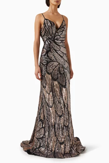 Sequin-embellished Dress