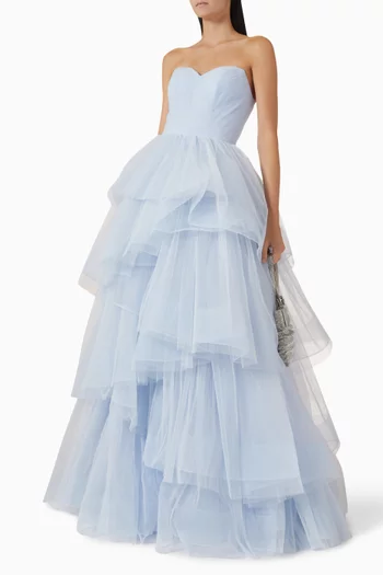 Layered Ball Gown in Tulle
