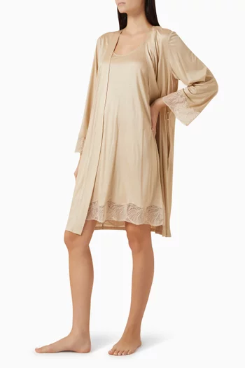 Sleeveless Nightdress in Modal