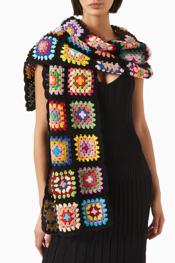 Saray Scarf in Cotton-knit