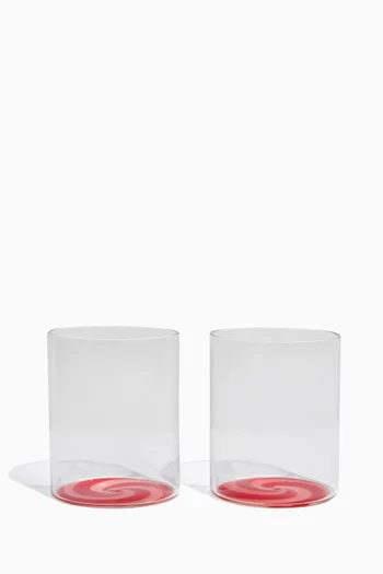 Swirl Tumblers, Set of 2