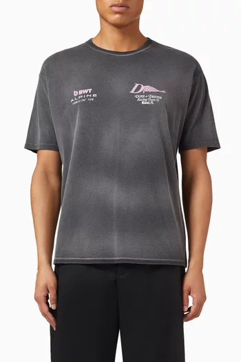x Alpine Formula One Team Helmet T-shirt in Cotton