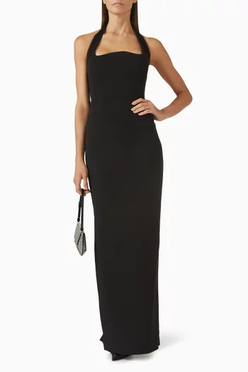 Maria Haltereck Gown in Crepe