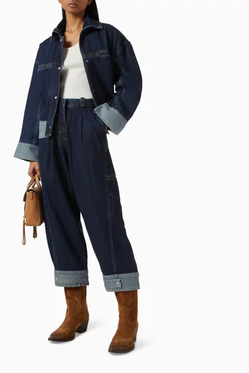 Boxy-fit Jacket in Denim