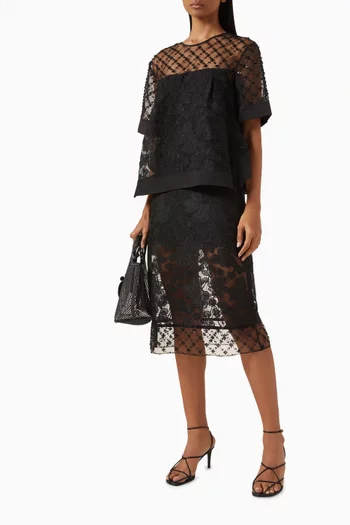 Corded Lace Top