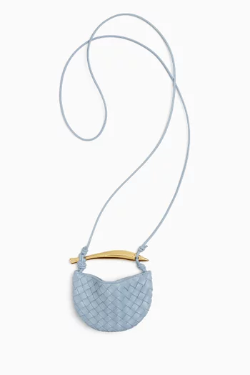 Miniature Sardine Bag in Intrecciato Leather