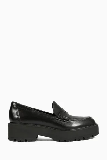 Chunky 40 Loafers in Leather